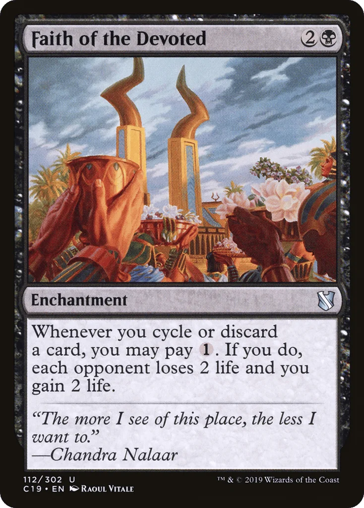 Faith of the Devoted · Commander 2019