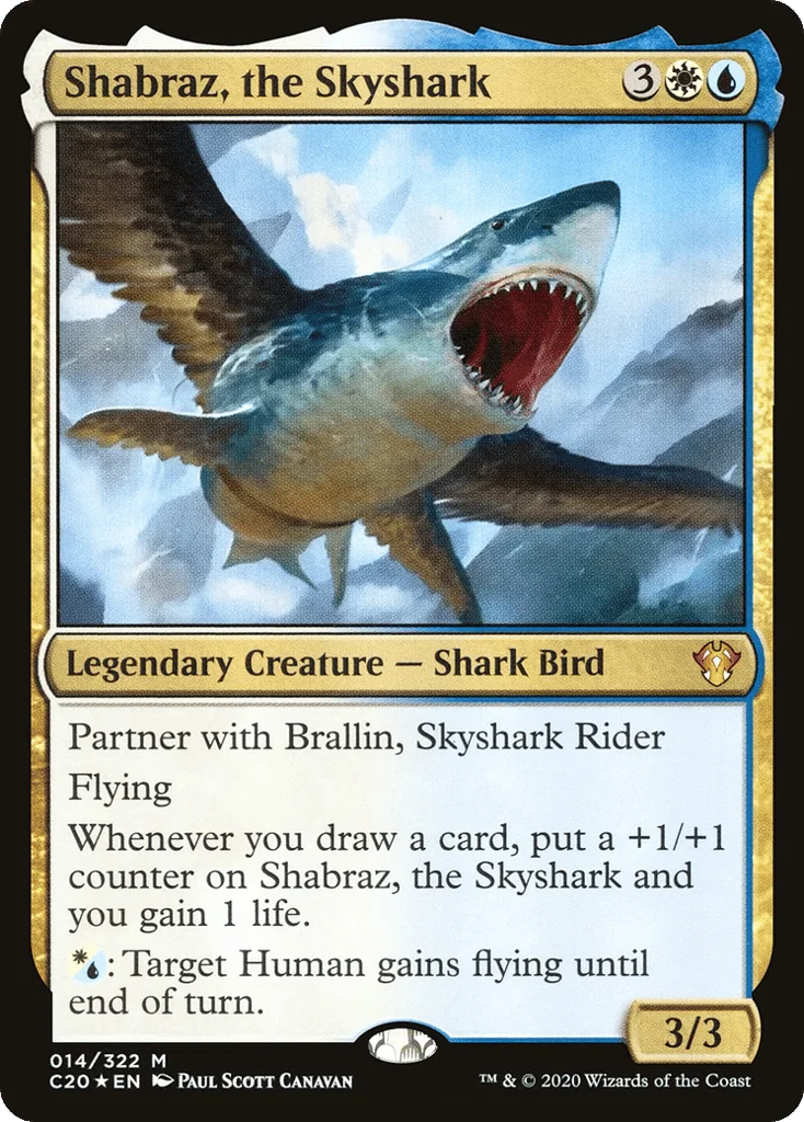 Shabraz, the Skyshark · Commander 2020