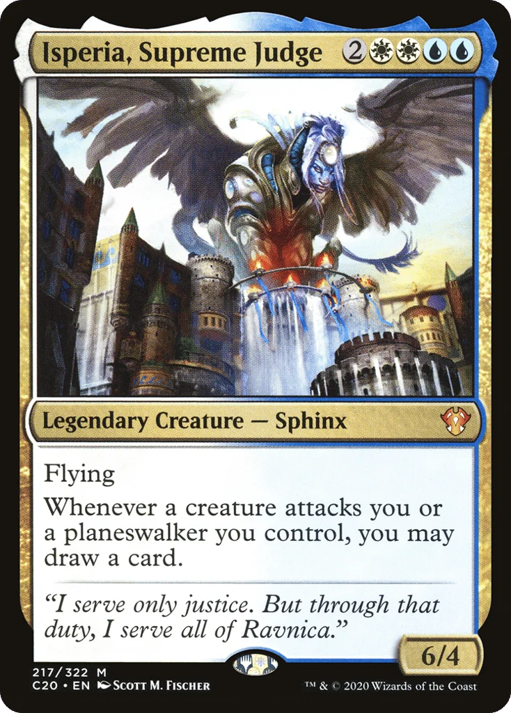 Isperia, Supreme Judge · Commander 2020
