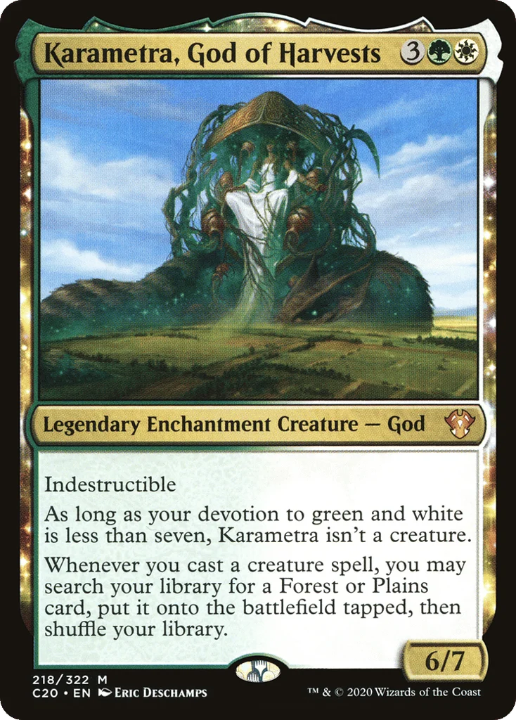Karametra, God of Harvests · Commander 2020