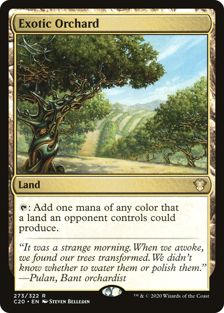 Exotic Orchard · Commander 2020