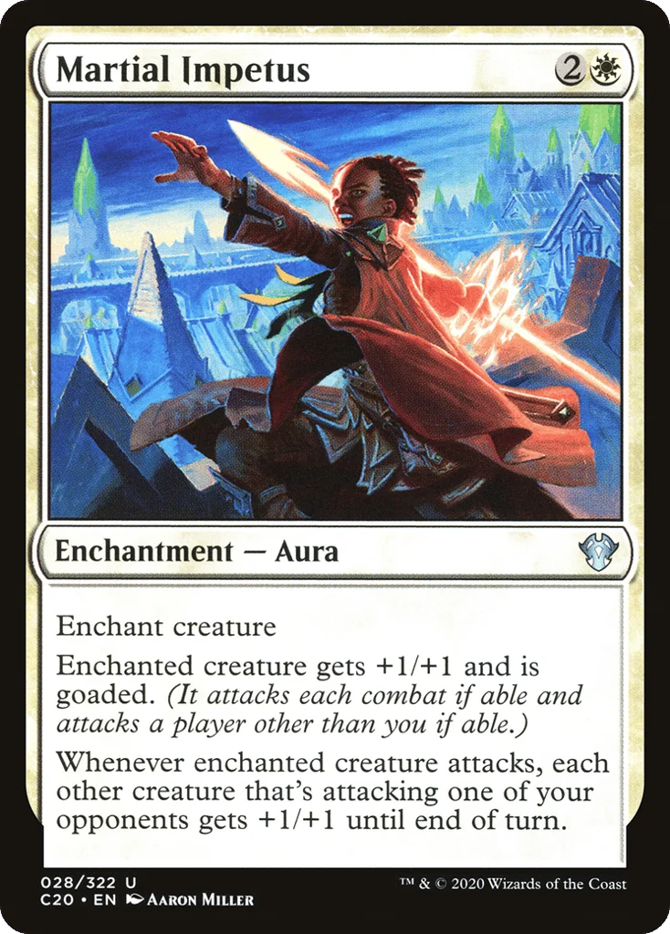 Martial Impetus · Commander 2020