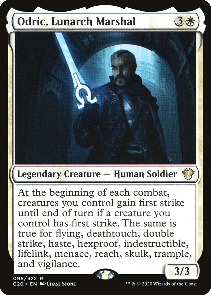 Odric, Lunarch Marshal · Commander 2020