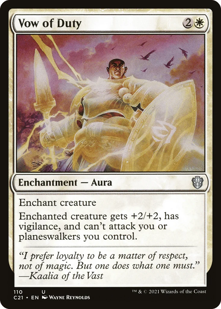 Vow of Duty · Commander 2021