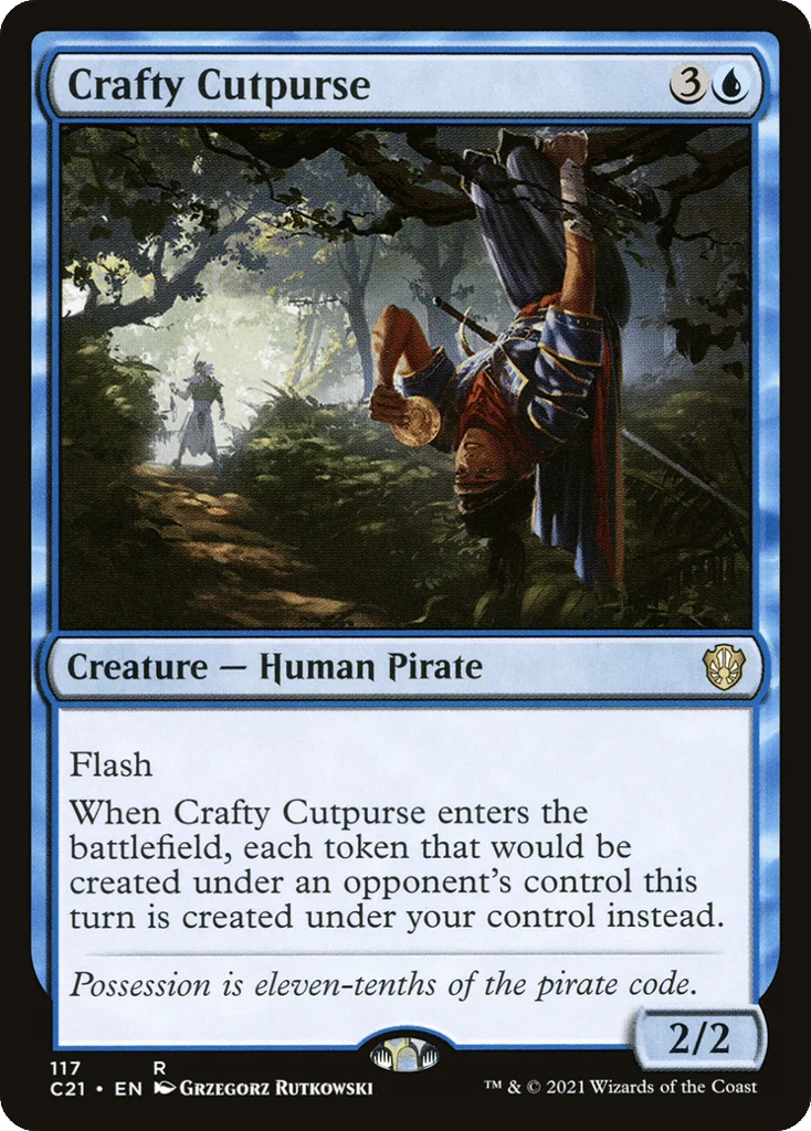 Crafty Cutpurse · Commander 2021