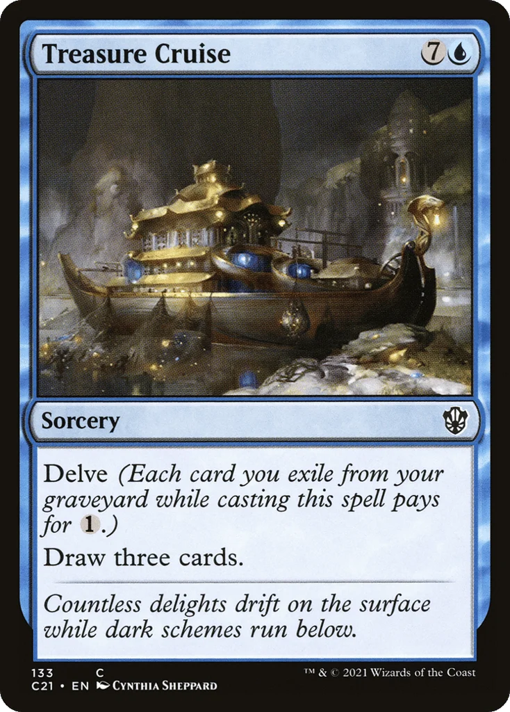 Treasure Cruise · Commander 2021