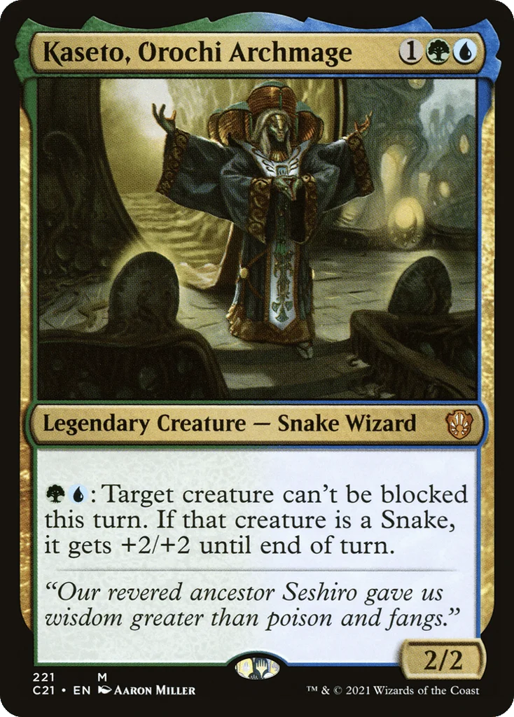 Kaseto, Orochi Archmage · Commander 2021