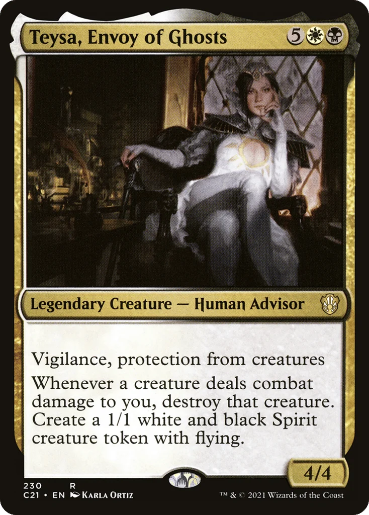 Teysa, Envoy of Ghosts · Commander 2021