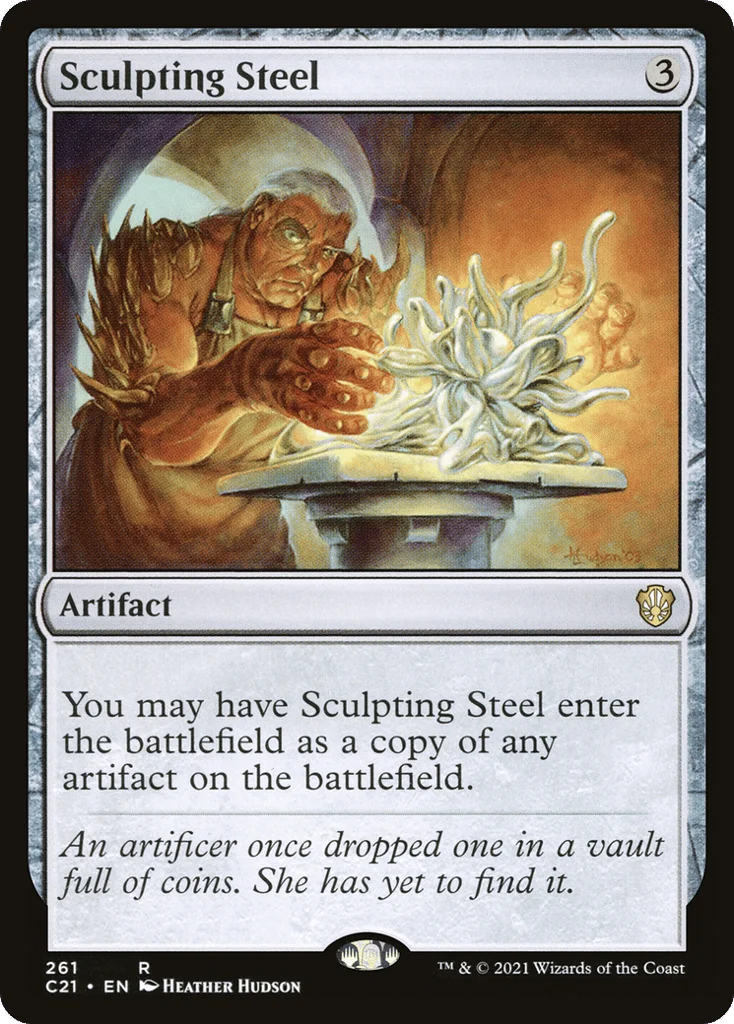 Sculpting Steel · Commander 2021