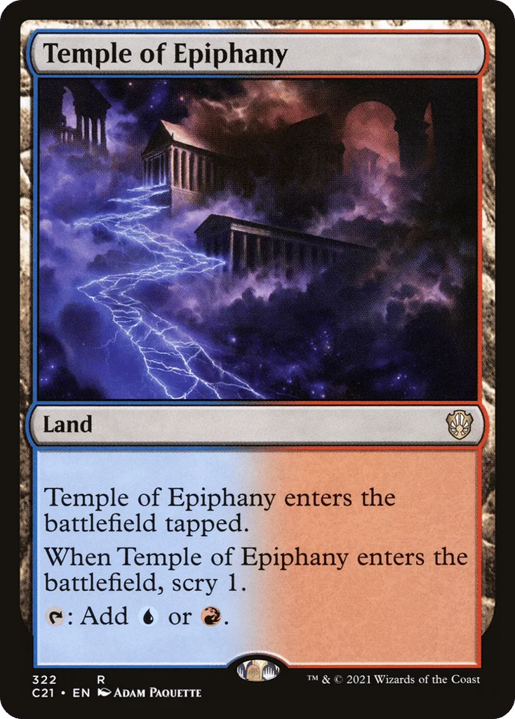Temple of Epiphany · Commander 2021