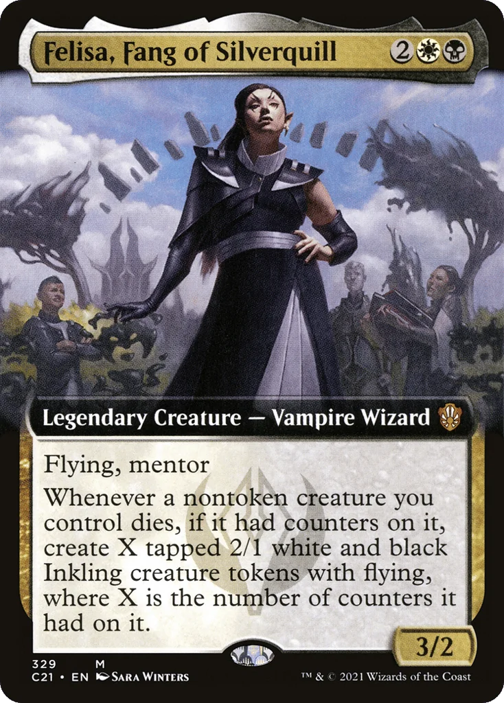 Felisa, Fang of Silverquill · Commander 2021