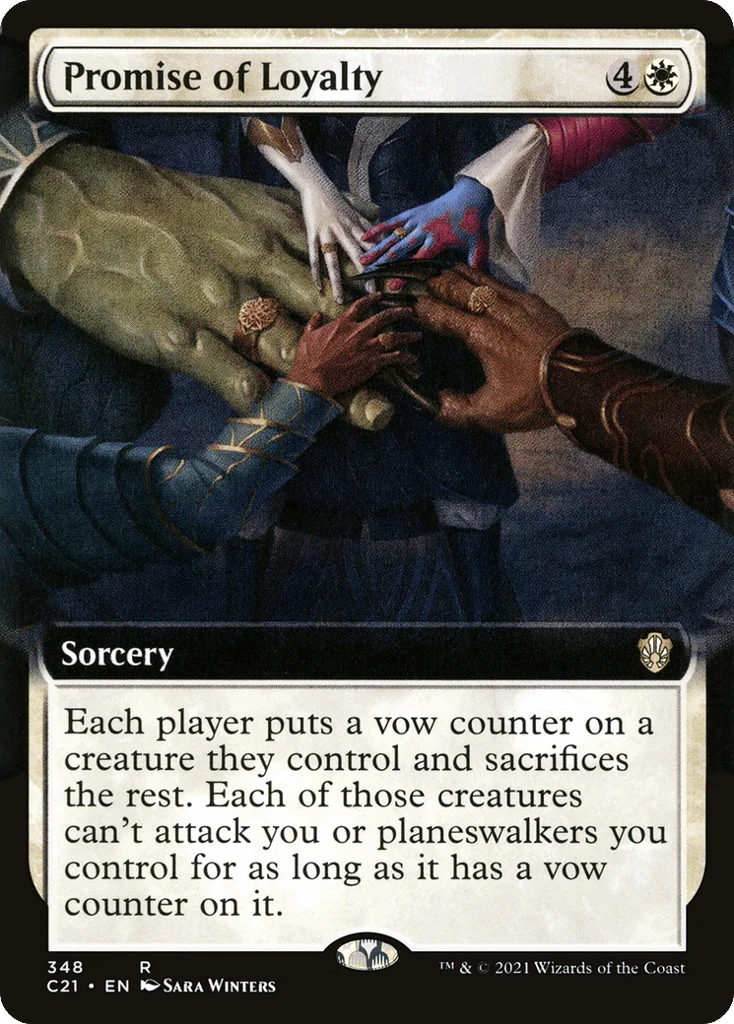 Promise of Loyalty · Commander 2021