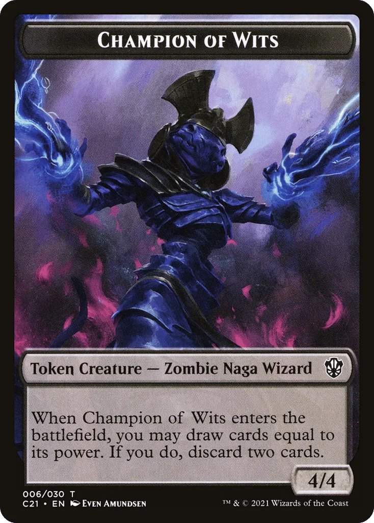 Champion of Wits · Commander 2021