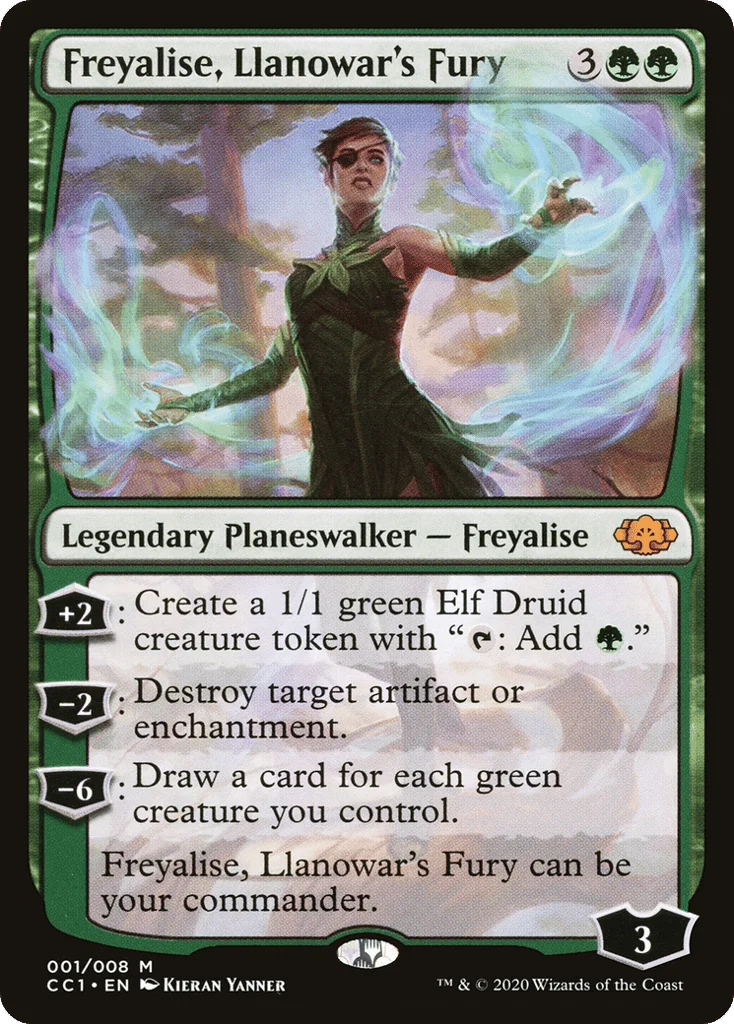 Freyalise, Llanowar's Fury · Commander Collection: Green