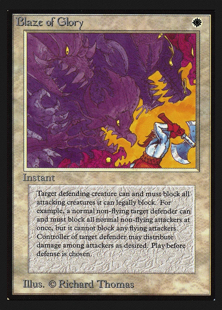 Blaze of Glory · Collectors' Edition