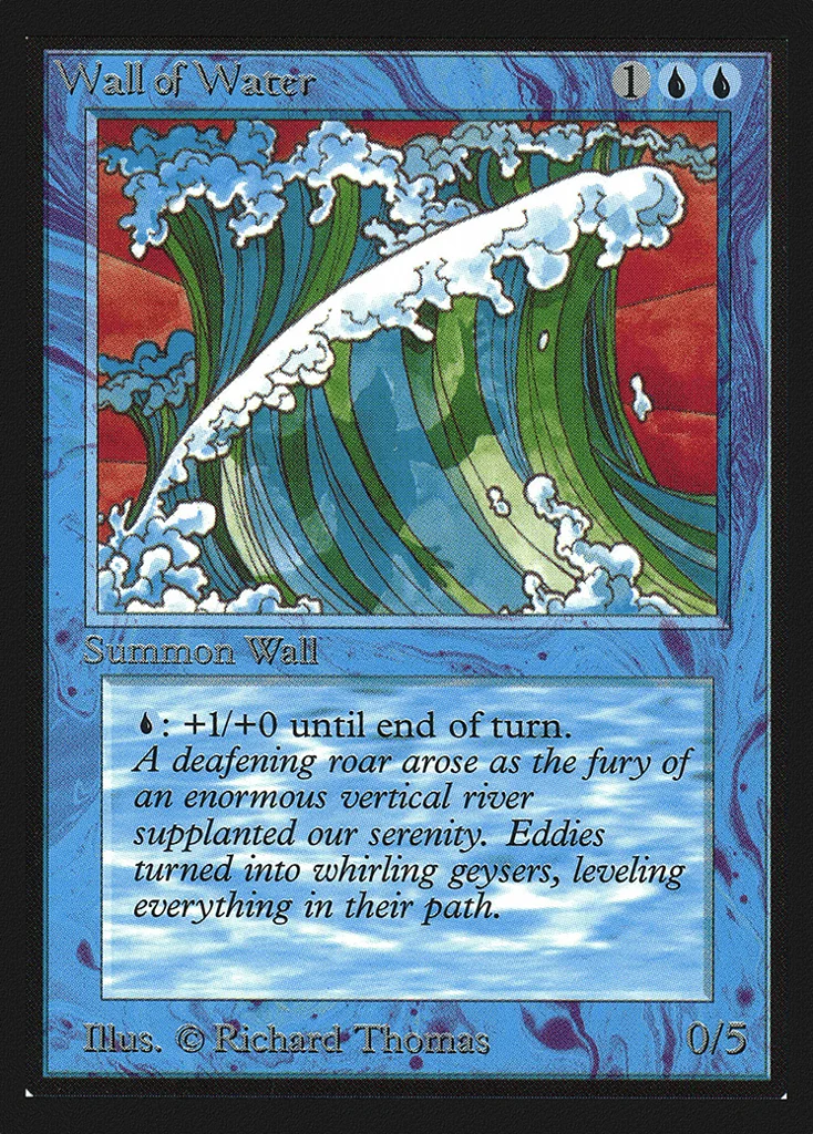 Wall of Water · Collectors' Edition