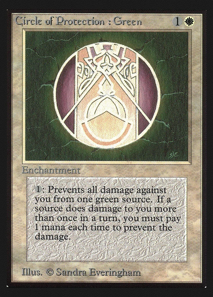 Circle of Protection: Green · Intl. Collectors' Edition