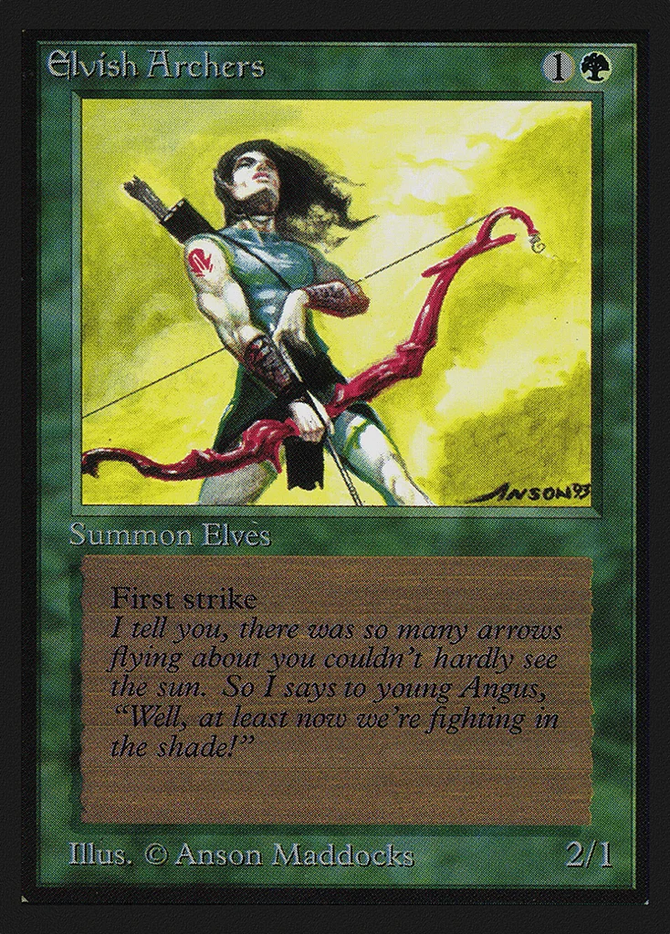 Elvish Archers · Intl. Collectors' Edition