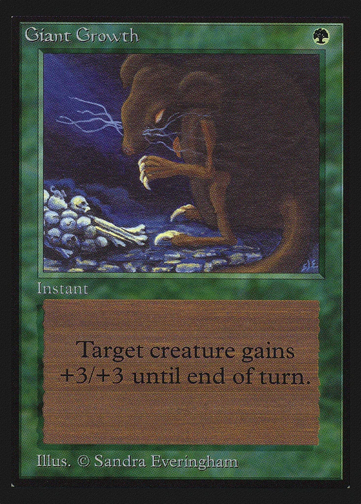 Giant Growth · Intl. Collectors' Edition