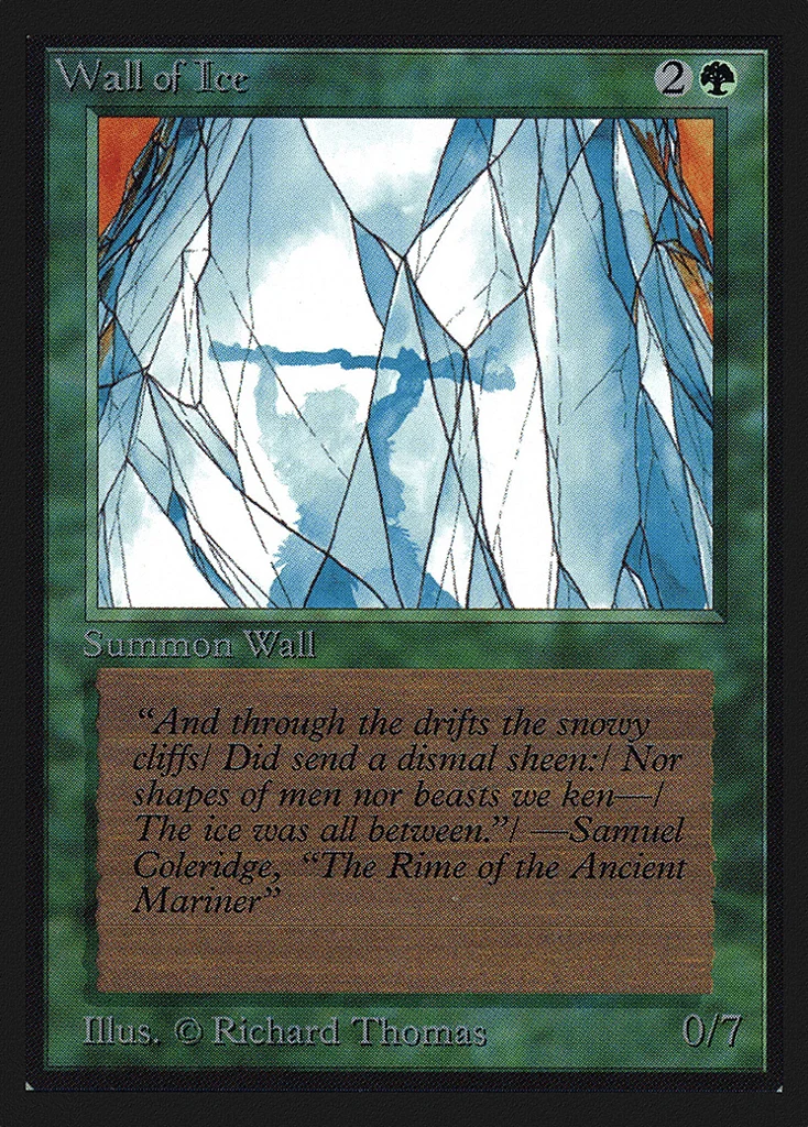 Wall of Ice · Intl. Collectors' Edition