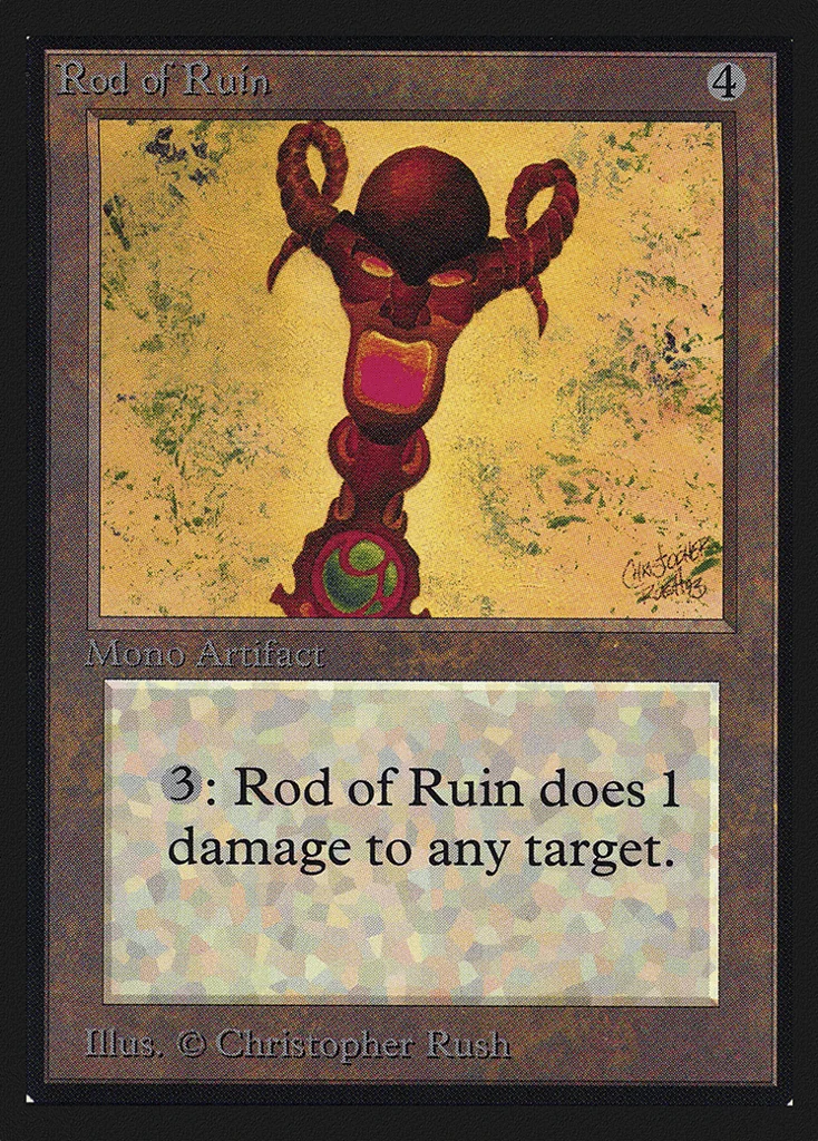 Rod of Ruin · Intl. Collectors' Edition