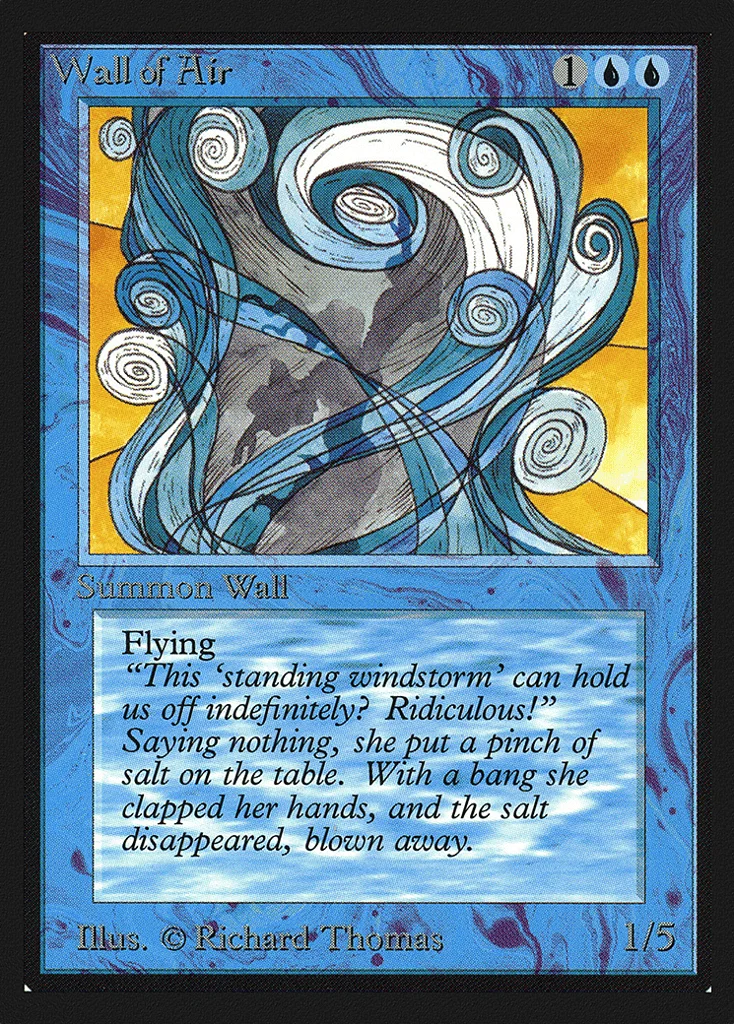 Wall of Air · Intl. Collectors' Edition