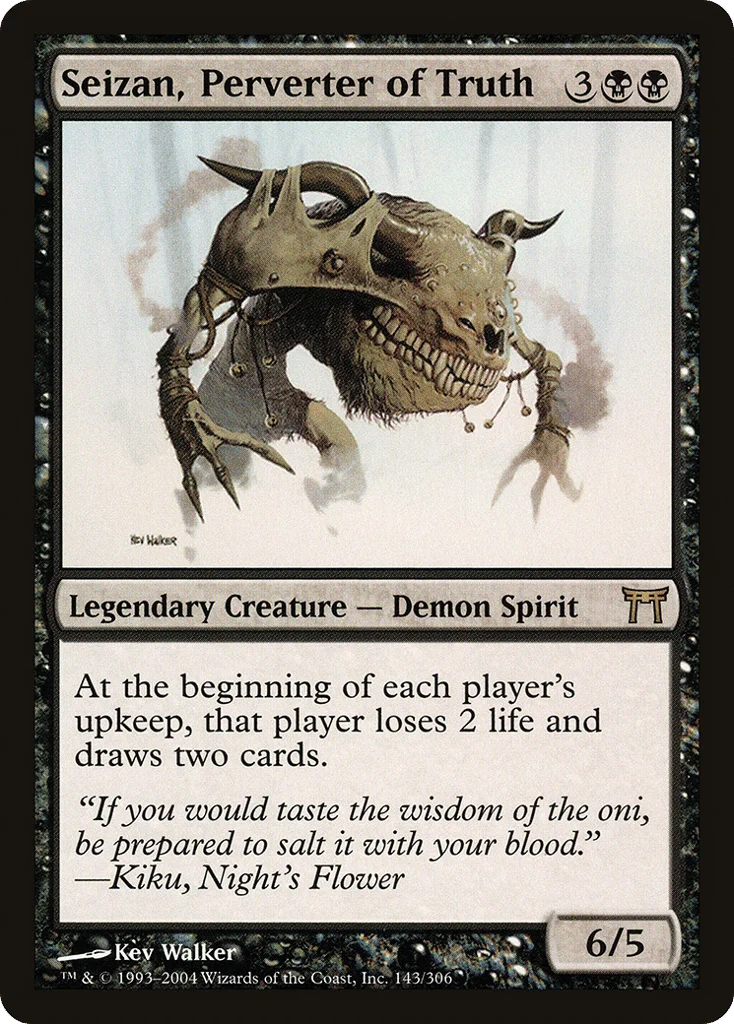 Seizan, Perverter of Truth · Champions of Kamigawa
