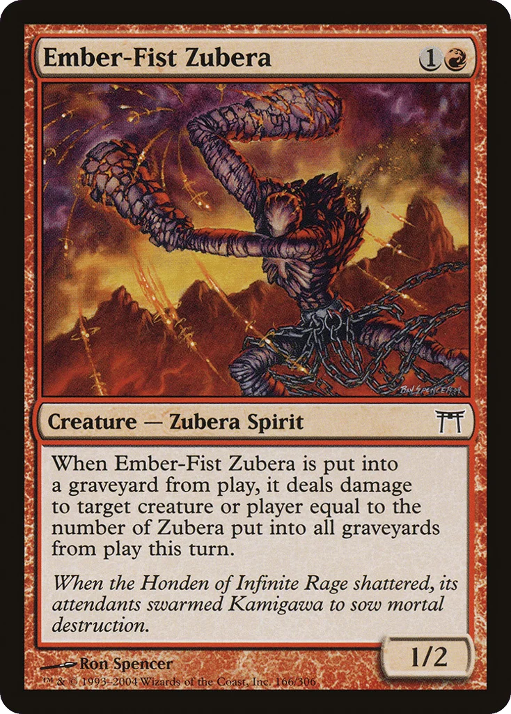 Ember-Fist Zubera · Champions of Kamigawa