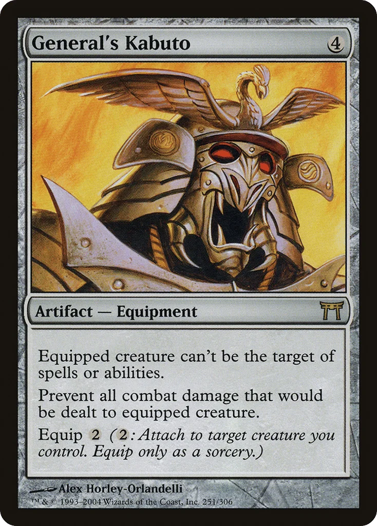 General's Kabuto · Champions of Kamigawa