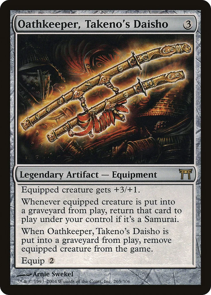 Oathkeeper, Takeno's Daisho · Champions of Kamigawa