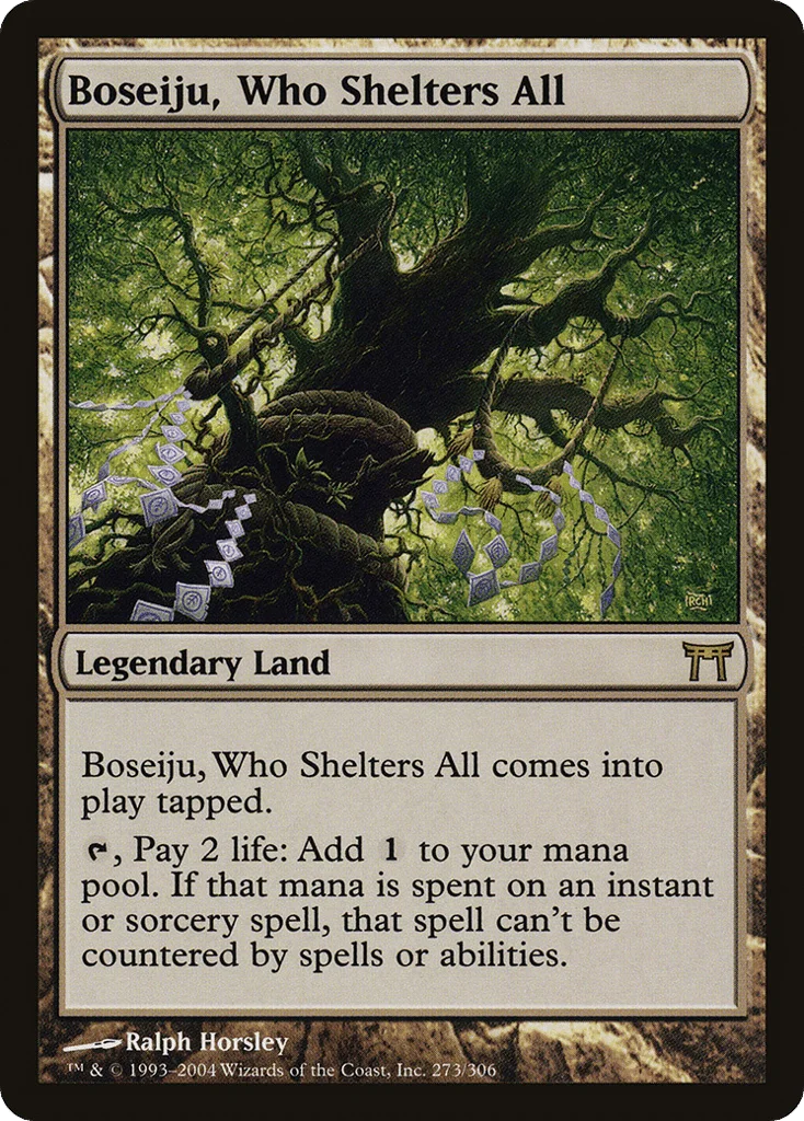 Boseiju, Who Shelters All · Champions of Kamigawa