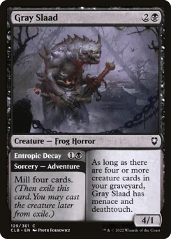 Gray Slaad // Entropic Decay