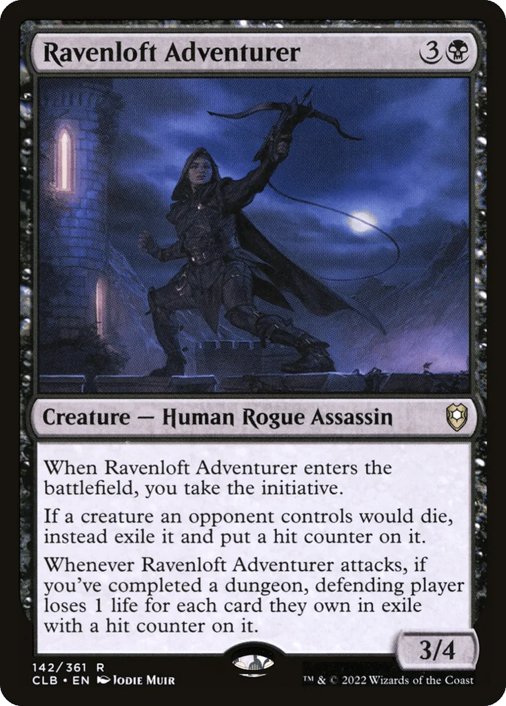 Ravenloft Adventurer · Commander Legends: Battle for Baldur's Gate
