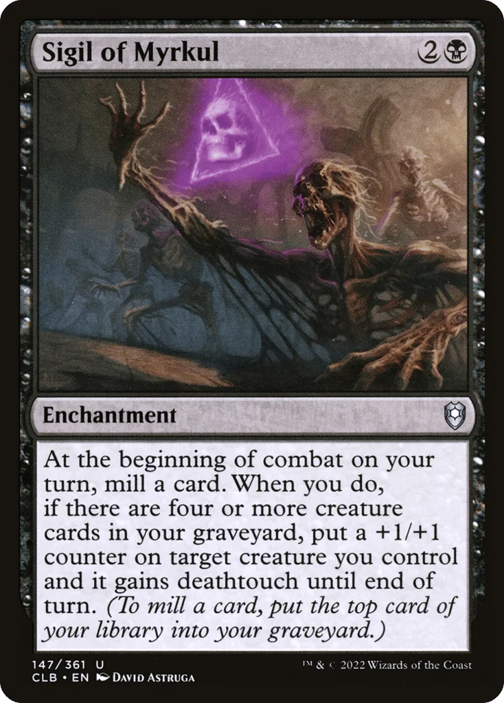 Sigil of Myrkul · Commander Legends: Battle for Baldur's Gate