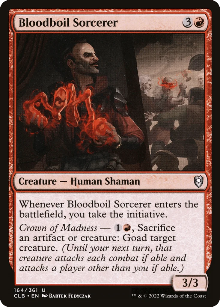 Bloodboil Sorcerer · Commander Legends: Battle for Baldur's Gate