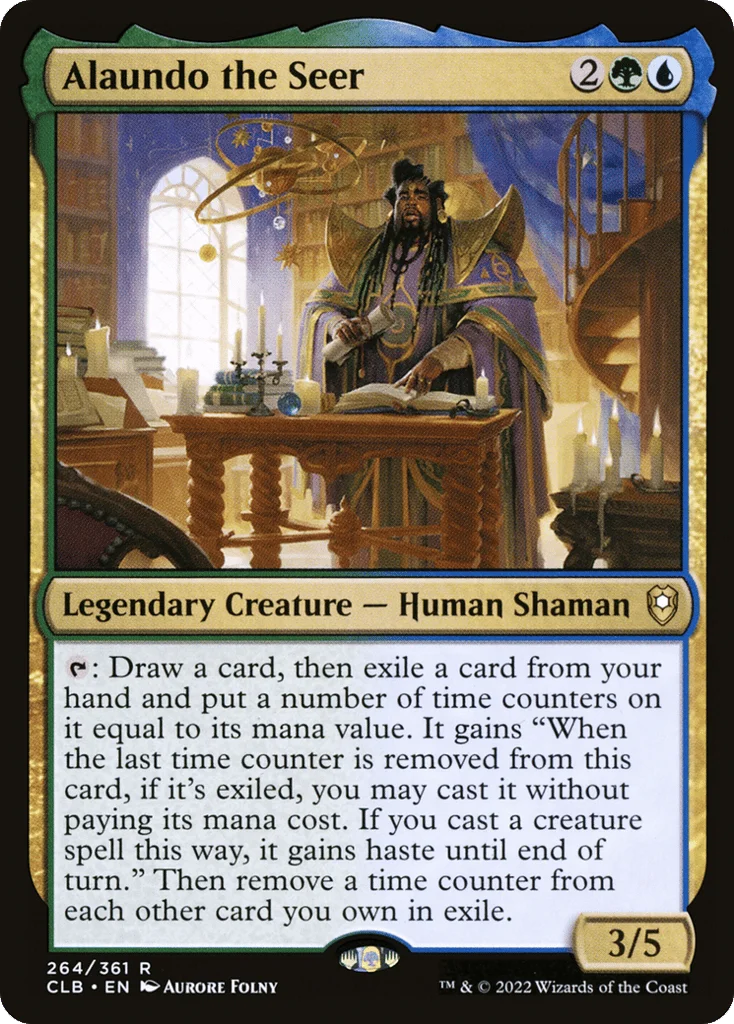 Alaundo the Seer · Commander Legends: Battle for Baldur's Gate