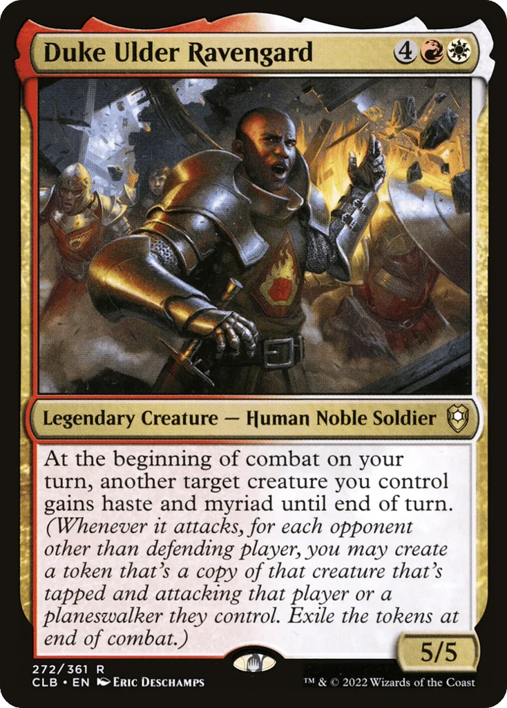Duke Ulder Ravengard · Commander Legends: Battle for Baldur's Gate