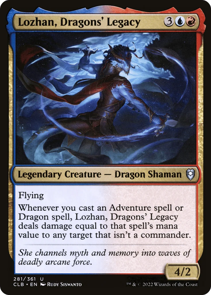 Lozhan, Dragons' Legacy · Commander Legends: Battle for Baldur's Gate