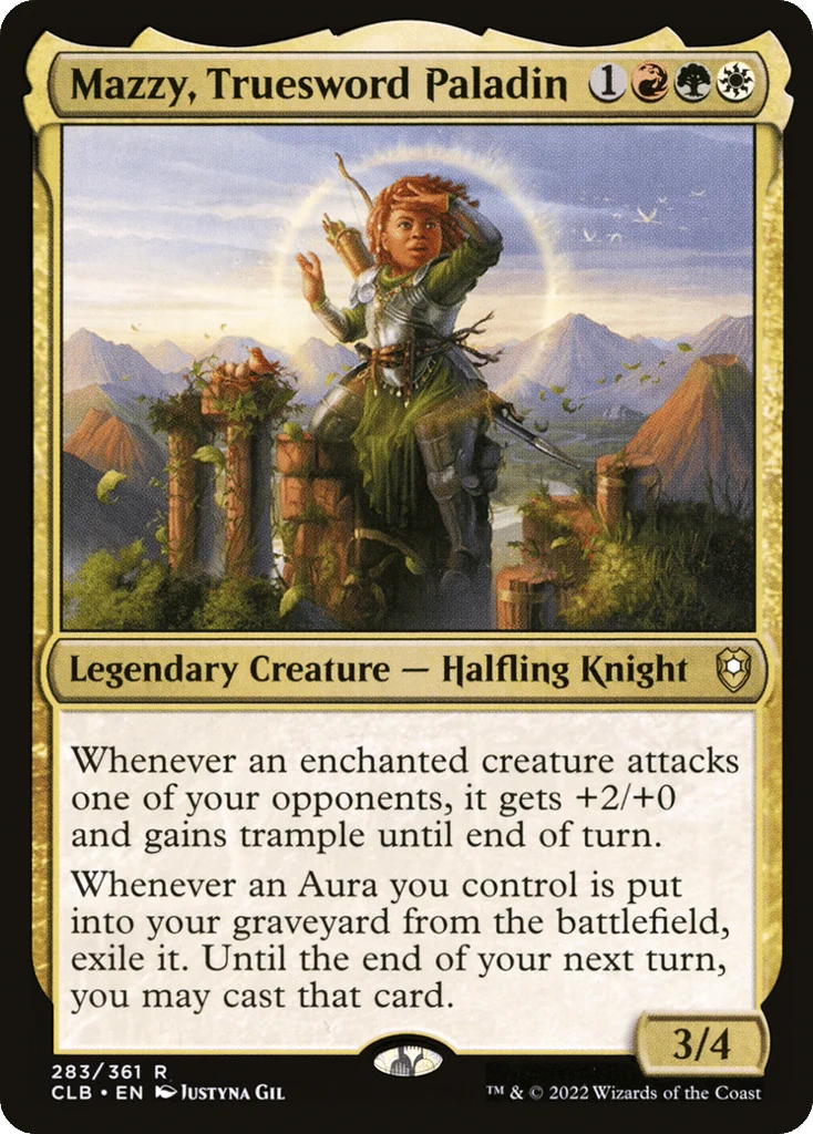 Mazzy, Truesword Paladin · Commander Legends: Battle for Baldur's Gate
