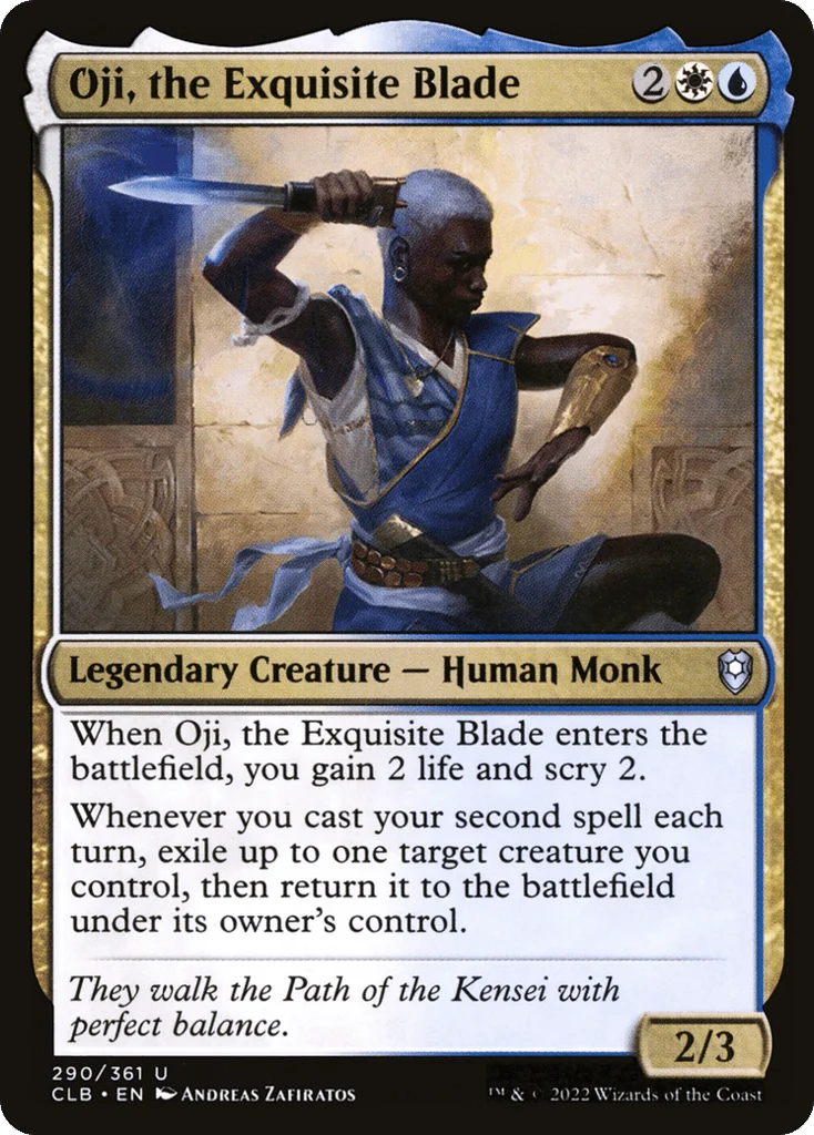 Oji, the Exquisite Blade · Commander Legends: Battle for Baldur's Gate