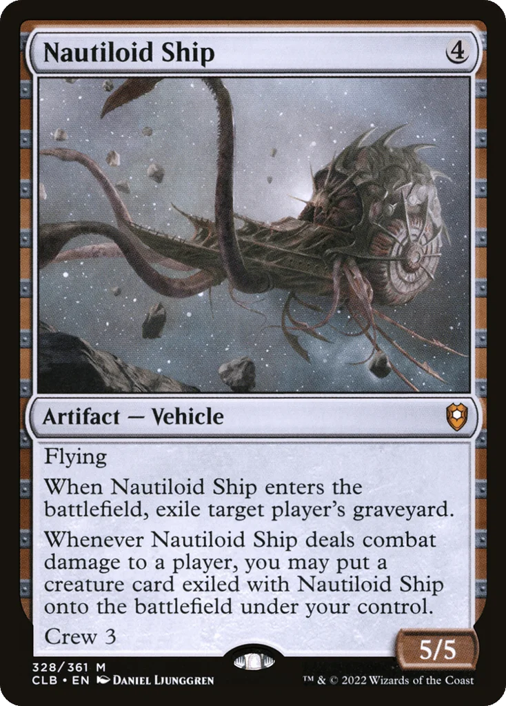 Nautiloid Ship · Commander Legends: Battle for Baldur's Gate
