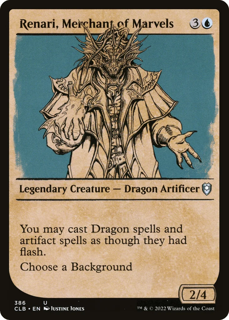 Renari, Merchant of Marvels · Commander Legends: Battle for Baldur's Gate