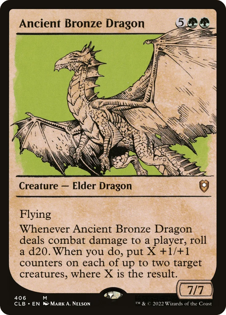 Ancient Bronze Dragon · Commander Legends: Battle for Baldur's Gate