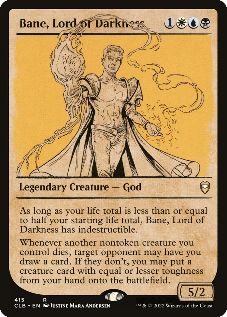 Bane, Lord of Darkness · Commander Legends: Battle for Baldur's Gate