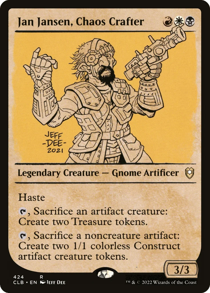 Jan Jansen, Chaos Crafter · Commander Legends: Battle for Baldur's Gate