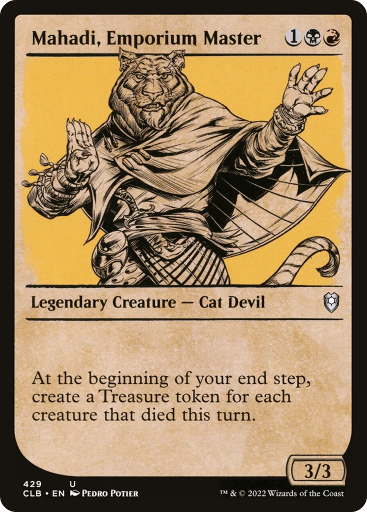 Mahadi, Emporium Master · Commander Legends: Battle for Baldur's Gate