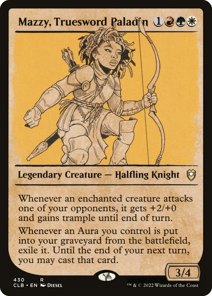 Mazzy, Truesword Paladin · Commander Legends: Battle for Baldur's Gate