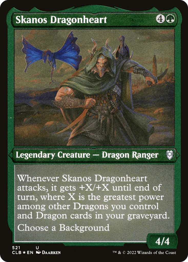 Skanos Dragonheart · Commander Legends: Battle for Baldur's Gate