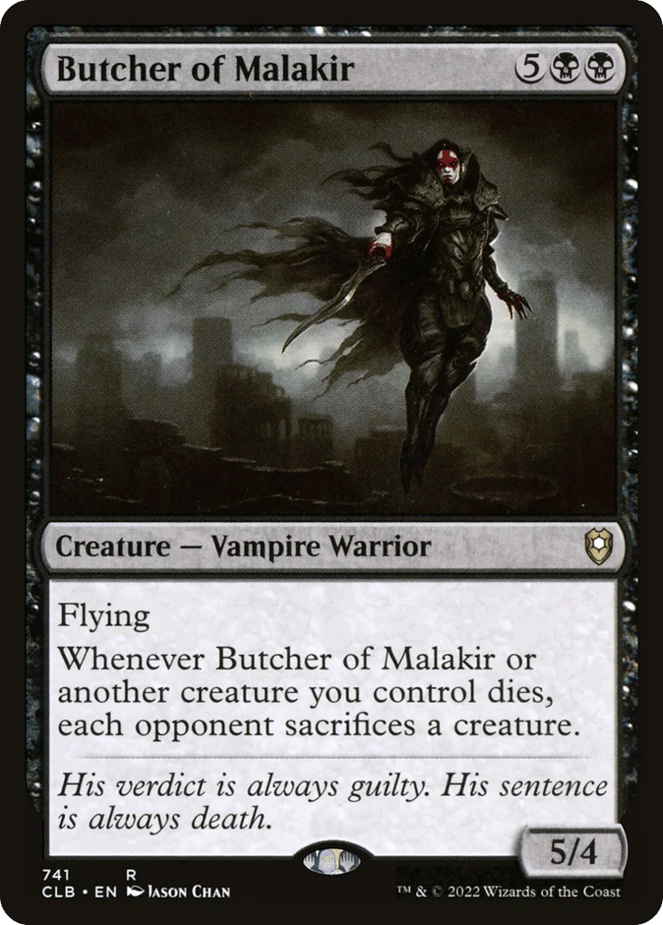 Butcher of Malakir · Commander Legends: Battle for Baldur's Gate