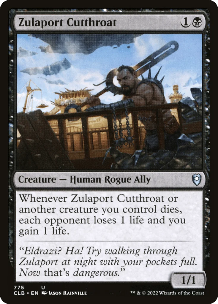Zulaport Cutthroat · Commander Legends: Battle for Baldur's Gate